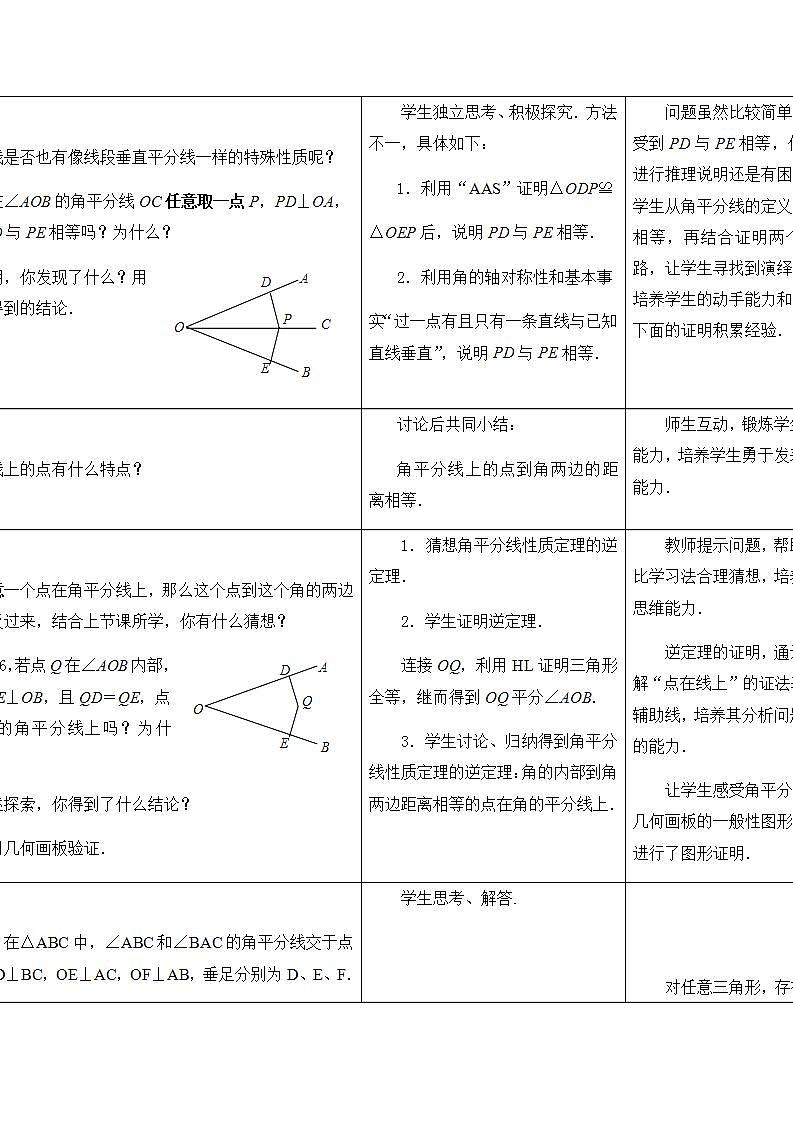 苏科版八年级数学上册 2.4 线段、角的轴对称性（教案）02