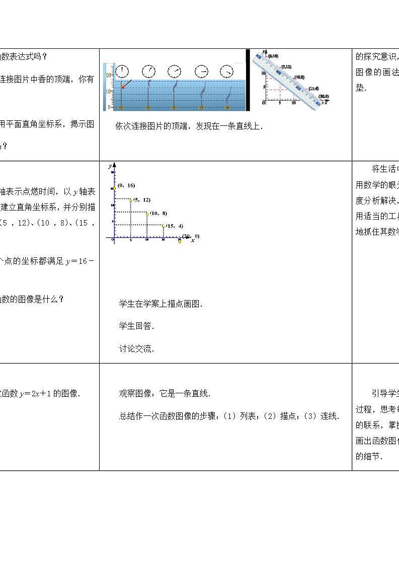 苏科版八年级数学上册 6.2 一次函数 (2)（教案）02