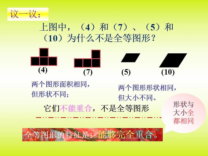 苏科版八年级数学上册 1.1 全等图形_（课件）05