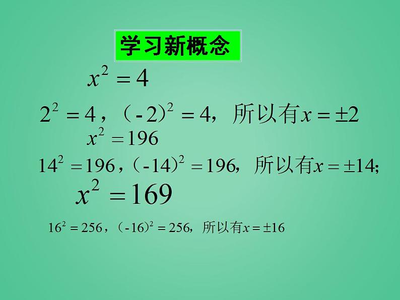 苏科版八年级数学上册 4.1 平方根_（课件）03