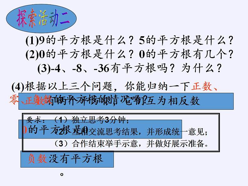 苏科版八年级数学上册 4.1 平方根(4)（课件）07