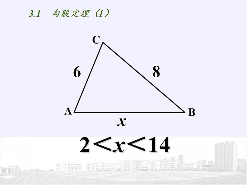 苏科版八年级数学上册 3.1 勾股定理(13)（课件）02