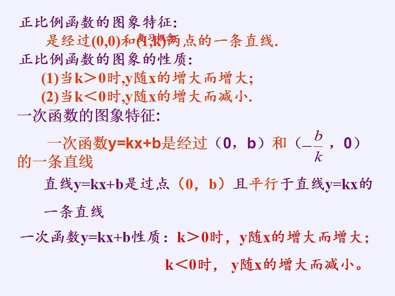 苏科版八年级数学上册 6.3 一次函数的图像(5)（课件）第2页