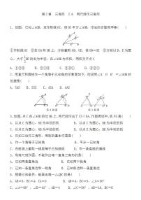 湘教版八年级上册第2章 三角形2.6 用尺规作三角形优秀随堂练习题