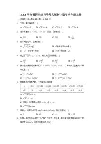 数学华师大版1 平方根精品课后作业题