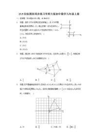 华师大版23.5 位似图形精品当堂检测题