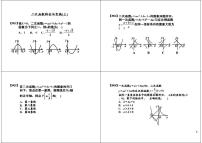 17 中考数学二轮培优专题练习（无答案）：二次函数特征与变换（上）