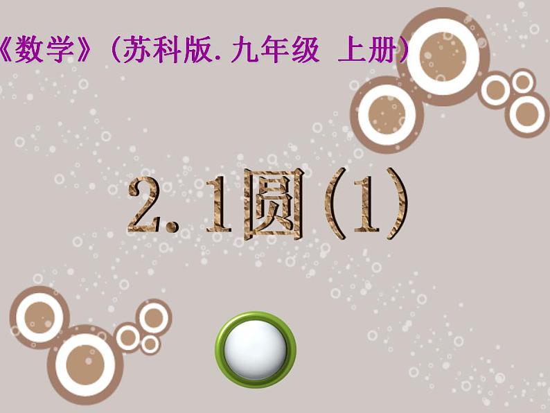 苏科版九年级数学上册 2.1 圆课件PPT03