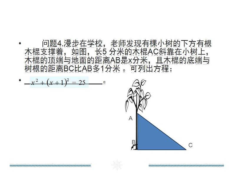 苏科版九年级数学上册 1.1 一元二次方程课件PPT第5页