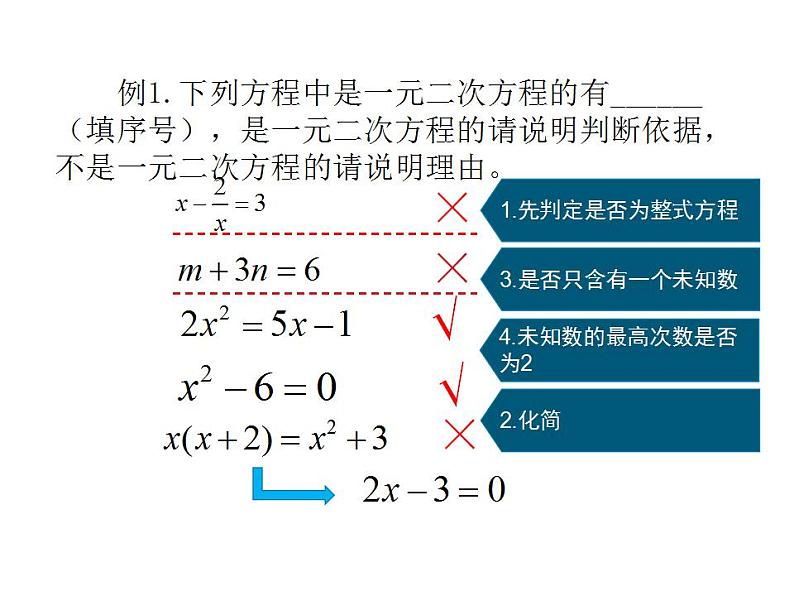 苏科版九年级数学上册 1.1 一元二次方程课件PPT第8页