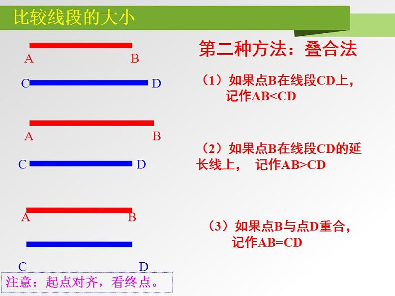 2.4 线段的和与差（6）（课件）数学七年级上册-冀教版06