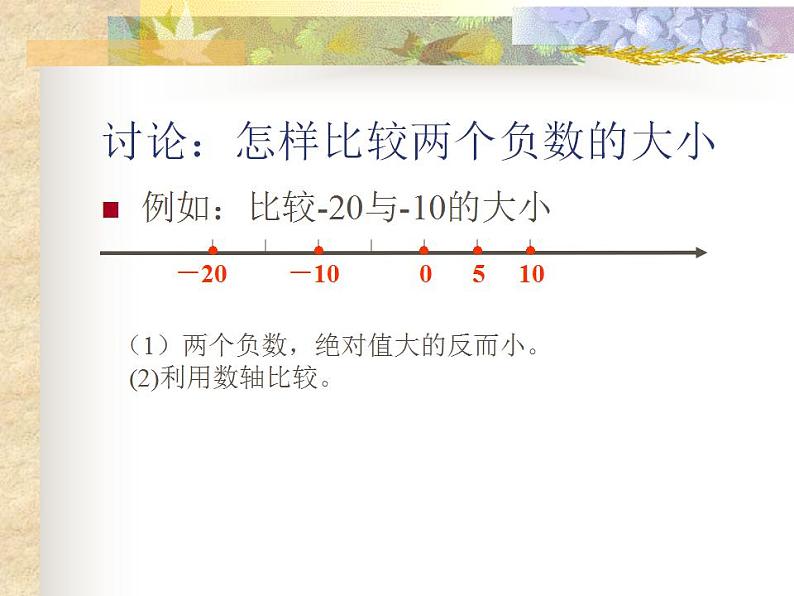 1.4 有理数的大小（8）（课件）数学七年级上册-冀教版03