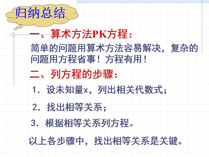 苏科版七年级数学上册 4.1 从问题到方程课件PPT第6页