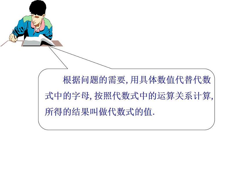 3.3 代数式的值（6）（课件）数学七年级上册-苏科版第1页