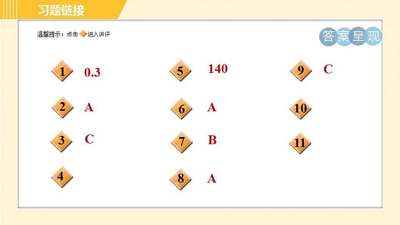 冀教版八年级下册数学习题课件 第18章 18.4频数分布表与直方图) 习题课件02