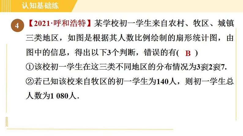 冀教版八年级下册数学习题课件 第18章 18.2.2样本的可靠性 习题课件06