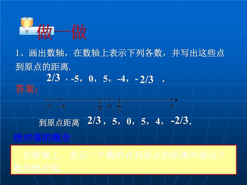 1.3 绝对值与相反数（3）（课件）数学七年级上册-冀教版第5页