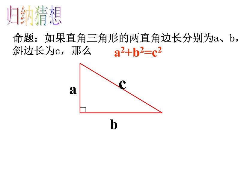 苏科版八年级数学上册 3.1 勾股定理课件PPT第7页