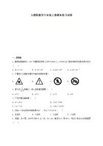 人教版数学八年级上册期末复习试卷13（含答案）