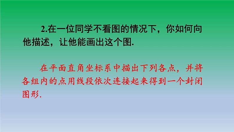 沪科版数学八年级上册 第11章11.1平面内点的坐标第2课时坐标平面内的图形 课件07