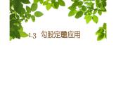 北师大版八年级数学上册《勾股定理的应用》课件2