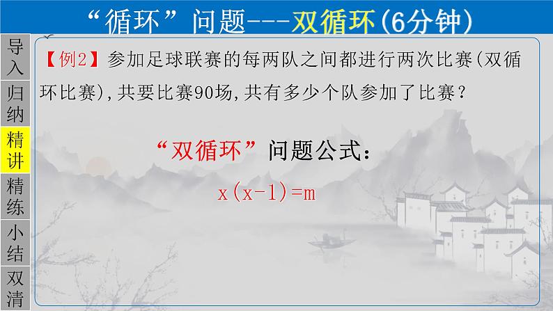 21.3.3 用一元二次方程解决循环、销售、数字的问题-2021-2022学年九年级数学上册教学课件（人教版）第5页