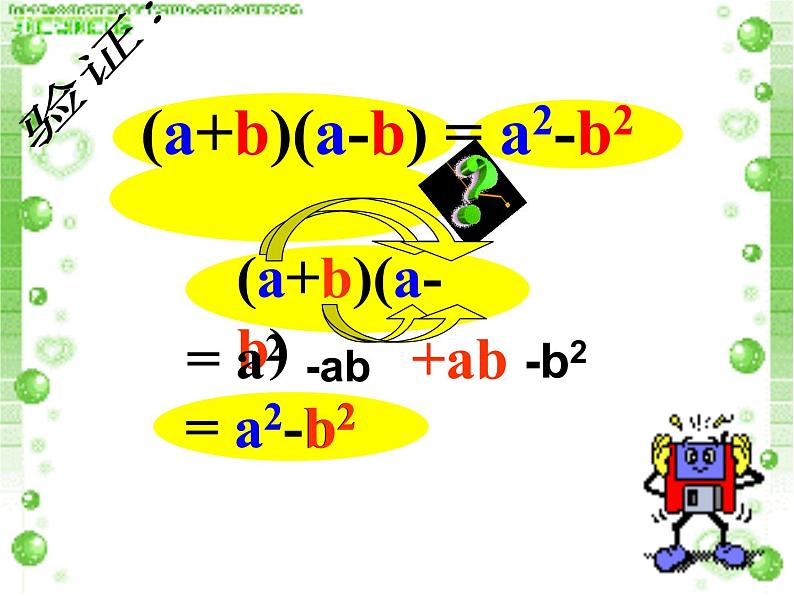 人教版数学八年级上册14.2.1平方差公式 课件  (1)第5页