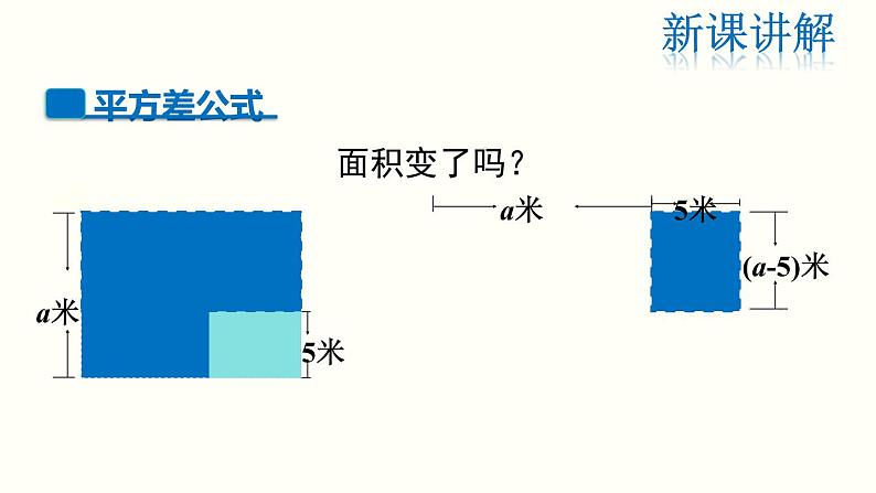 人教版八年级数学上册课件：平方差公式（共21张PPT）03