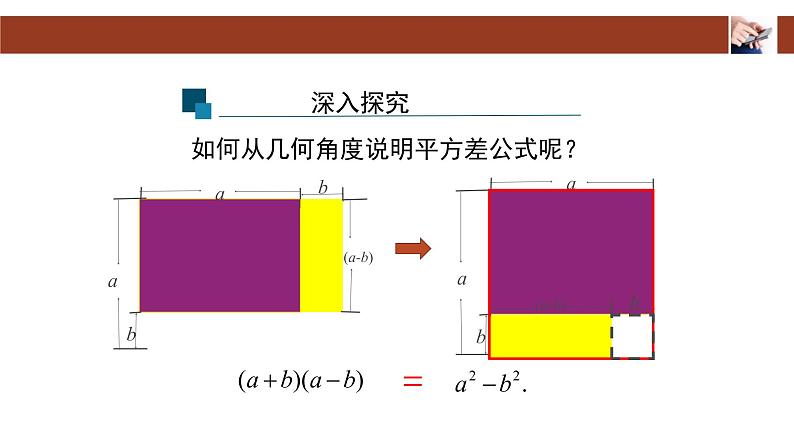 人教版八年级上册14.2.1平方差公式课件第7页