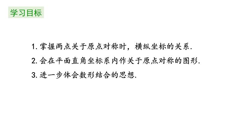 人教版数学九年级上册 23.2.3 关于原点对称的点的坐标 课件（共19张PPT）第2页