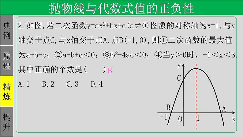 第22章专题2 二次函数的图象与系数a,b,c的关系-2021-2022学年九年级数学上册教学课件（人教版）06