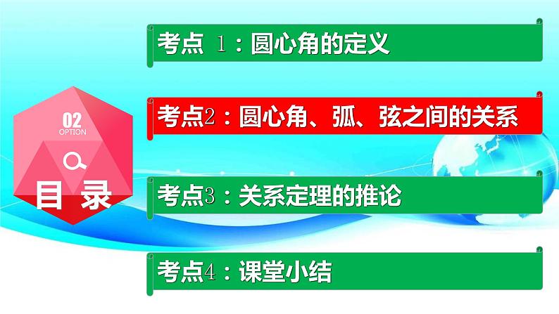 24.1.3 弧、弦、圆心角-2021-2022学年九年级数学上册教学课件（人教版）第5页