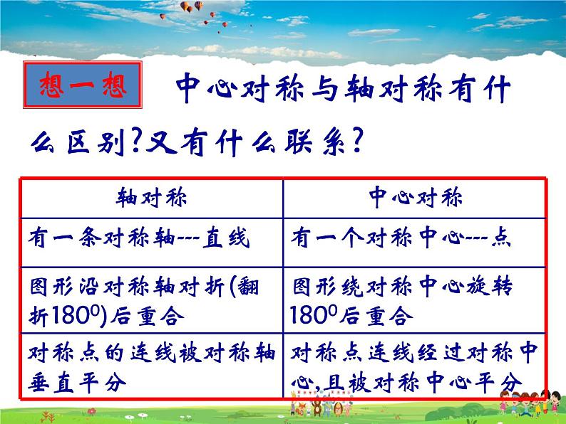 鲁教版数学八年级上册-4.3中心对称【教学课件】07