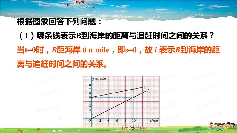 北师大版数学八年级上册  第四章 一次函数  4 一次函数的应用  第3课时 两个一次函数的应用【上课课件】第6页