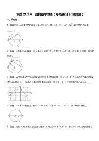 初中数学人教版九年级上册24.1 圆的有关性质综合与测试练习题