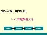 1.4 有理数的大小（12）（课件）数学七年级上册-冀教版