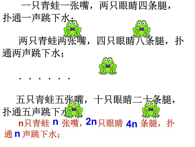 3.1 用字母表示数（10）（课件）数学七年级上册-冀教版03