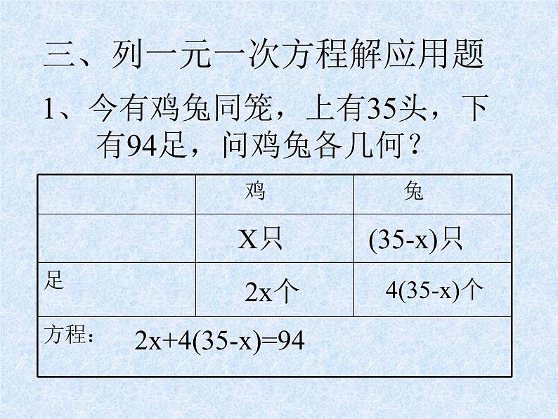 5.1 一元一次方程（11）（课件）数学七年级上册-冀教版07