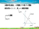 北师大版数学八年级上册  第五章 二元一次方程组  6 二元一次方程与一次函数【教学课件+教案】