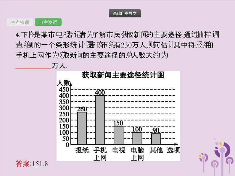 (通用版)中考数学总复习：第28课时《数据的收集与整理》课件 (含答案)08