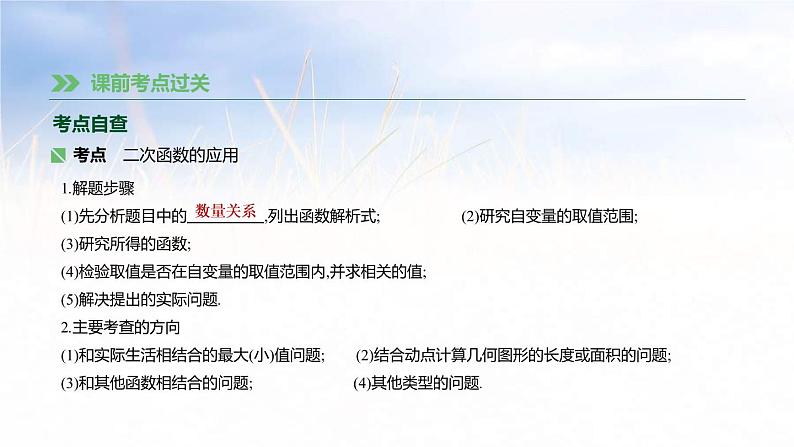 (广西版)中考数学总复习课件18《二次函数的应用》(含答案)第3页