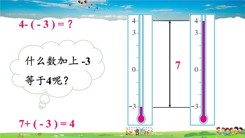 北师大版数学七年级上册  第二章 有理数及其运算  5 有理数的减法【教学课件+教案】05