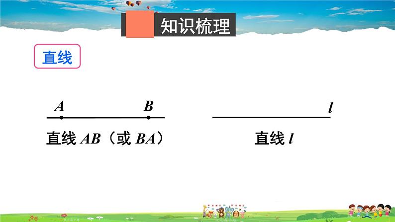 北师大版数学七年级上册  第四章 基本平面图形  章末复习【教学课件+教案】02