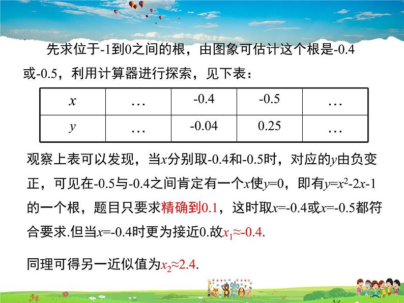 北师大版数学九年级下册  第二章 二次函数-5  二次函数与一元二次方程（第2课时）【教学课件+教案】06