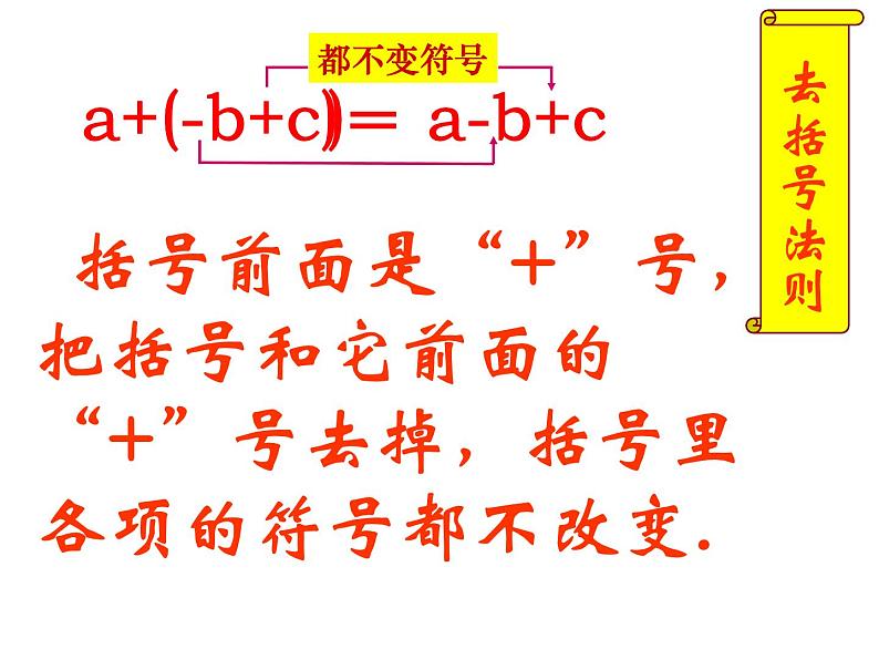 3.5 去括号（11）（课件）数学七年级上册-苏科版05