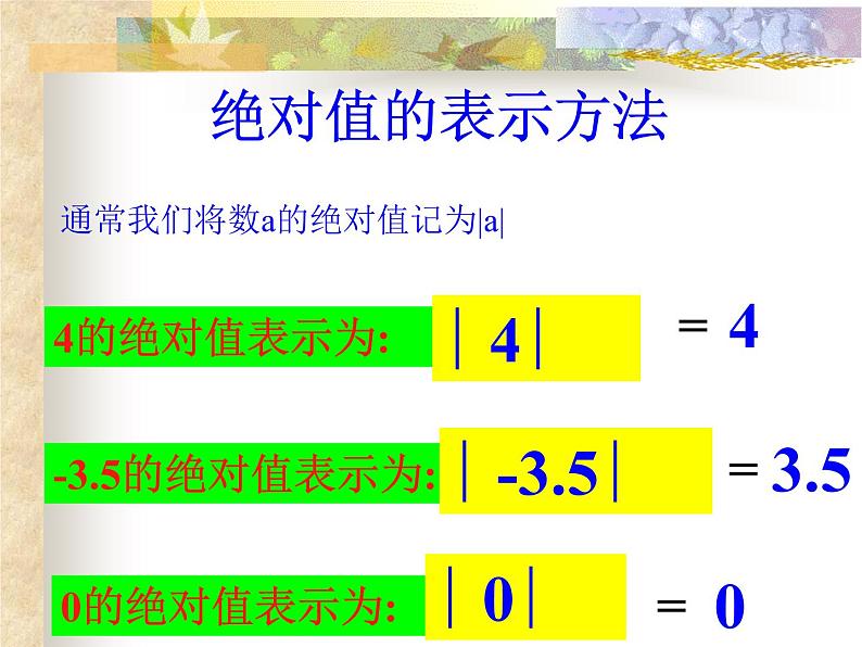 2.4 绝对值与相反数（13）（课件）数学七年级上册-苏科版07