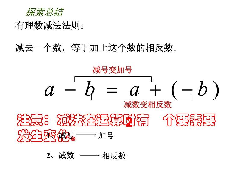 2.5 有理数的加法与减法（12）（课件）数学七年级上册-苏科版07