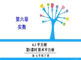 人教版七年级下册数学6.1   平方根（1）（课件+导学案+同步练习含答案）