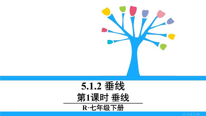 人教版七年级下册数学5.1.2垂线（课件+导学案+同步练习含答案）01
