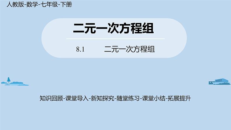 人教版七年级下册数学8.1   二元一次方程组（课件+导学案+同步练习含答案）01